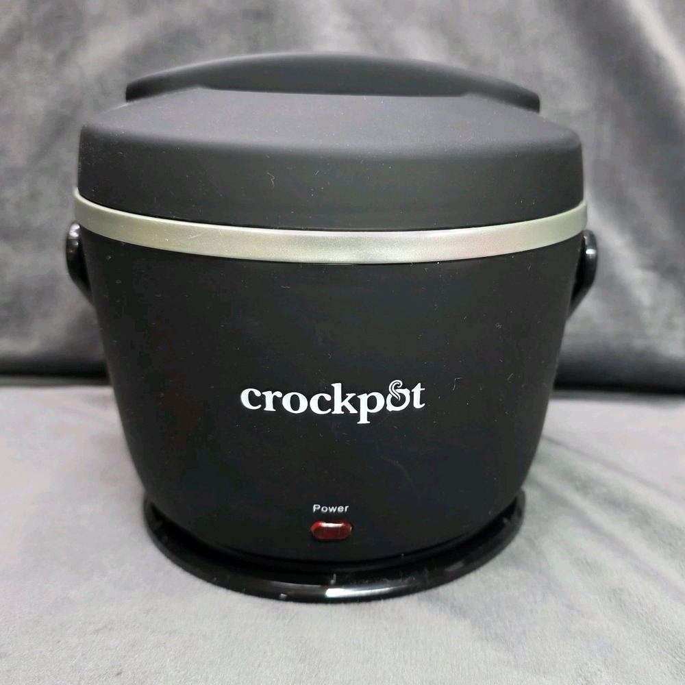 Portable Crockpot Electric Lunch Box Food Warmer 20-Ounce Dishwasher-Safe